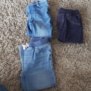 Size 18 month various brands toddler girl jeans